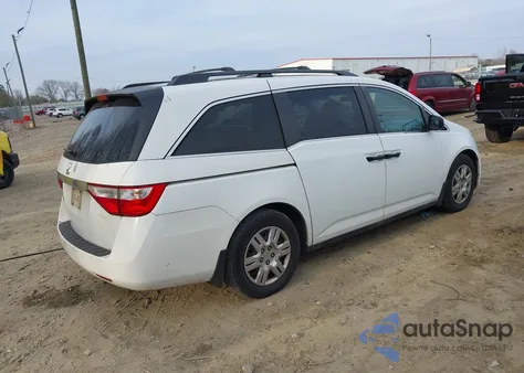 2011 Honda Odyssey Lx z USA, uszkodzony, nr VIN 5FNRL5H23BB054916